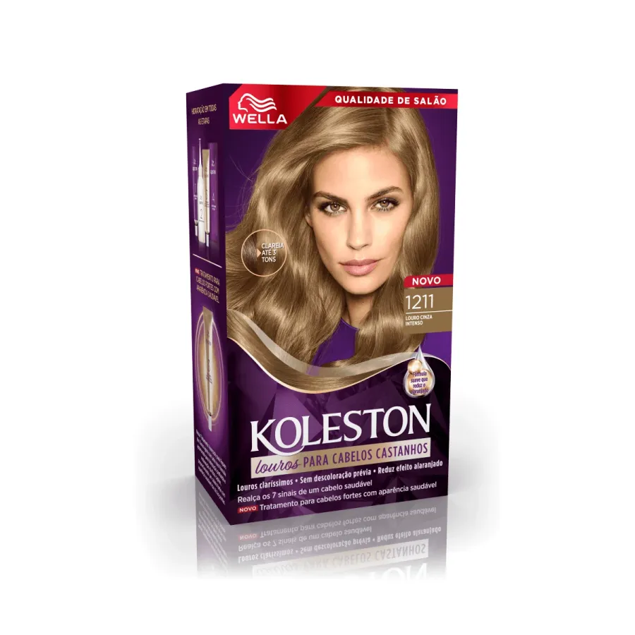 Tintura Koleston 01211 Louro Cinza Intenso