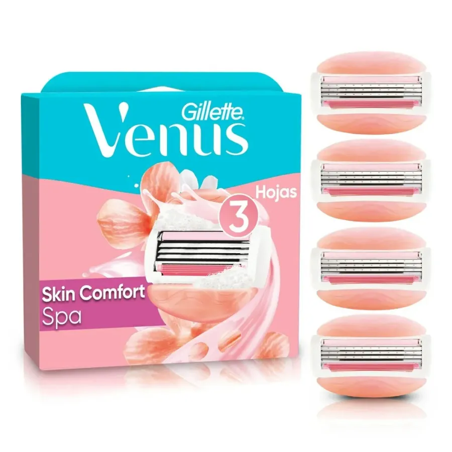 Carga para Aparelho de Depilar Gillette Venus Skin Comfort Spa 4 Unidades