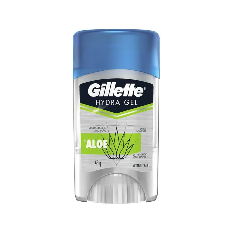 Desodorante Antitranspirante Gillette Hydra Gel Aloe 45g
