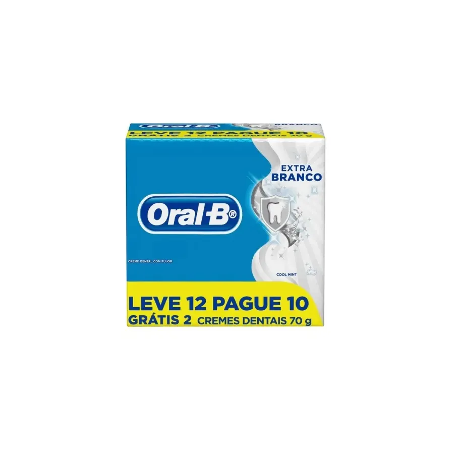 Creme Dental Oral B Extra Branco 70g