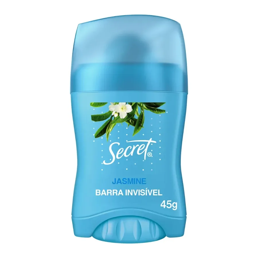 Desodorante Antitranspirante em Barra Jasmine Secret 45g