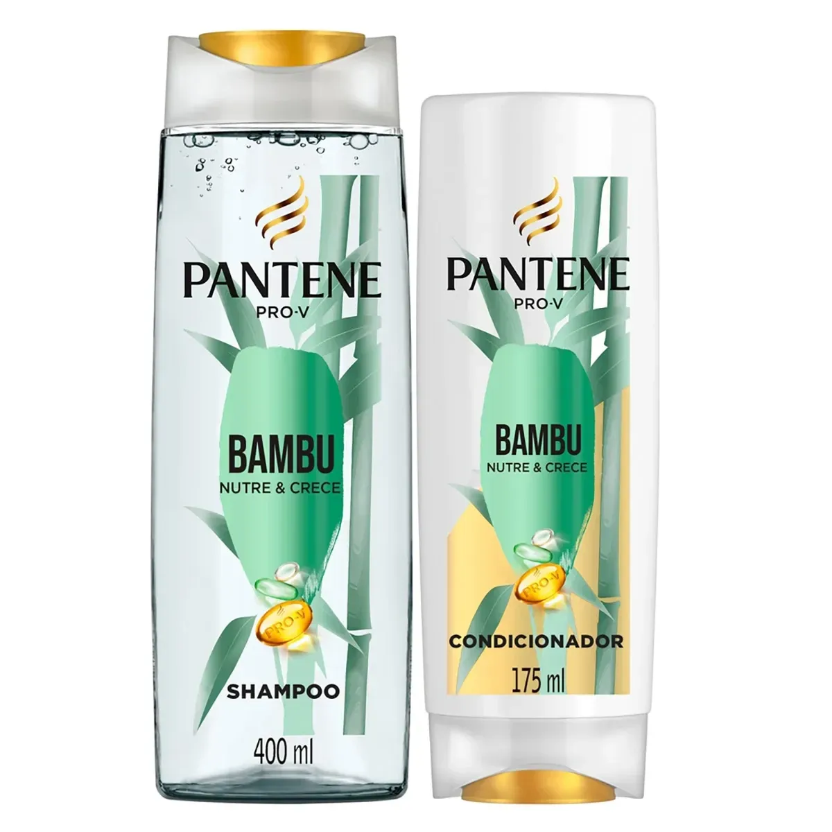 Kit Pantene Bambu Shampoo 400ml + Condicionador 150ml