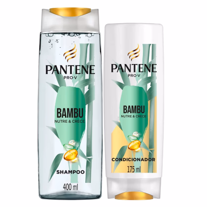 Kit Pantene Bambu Shampoo 400ml + Condicionador 150ml