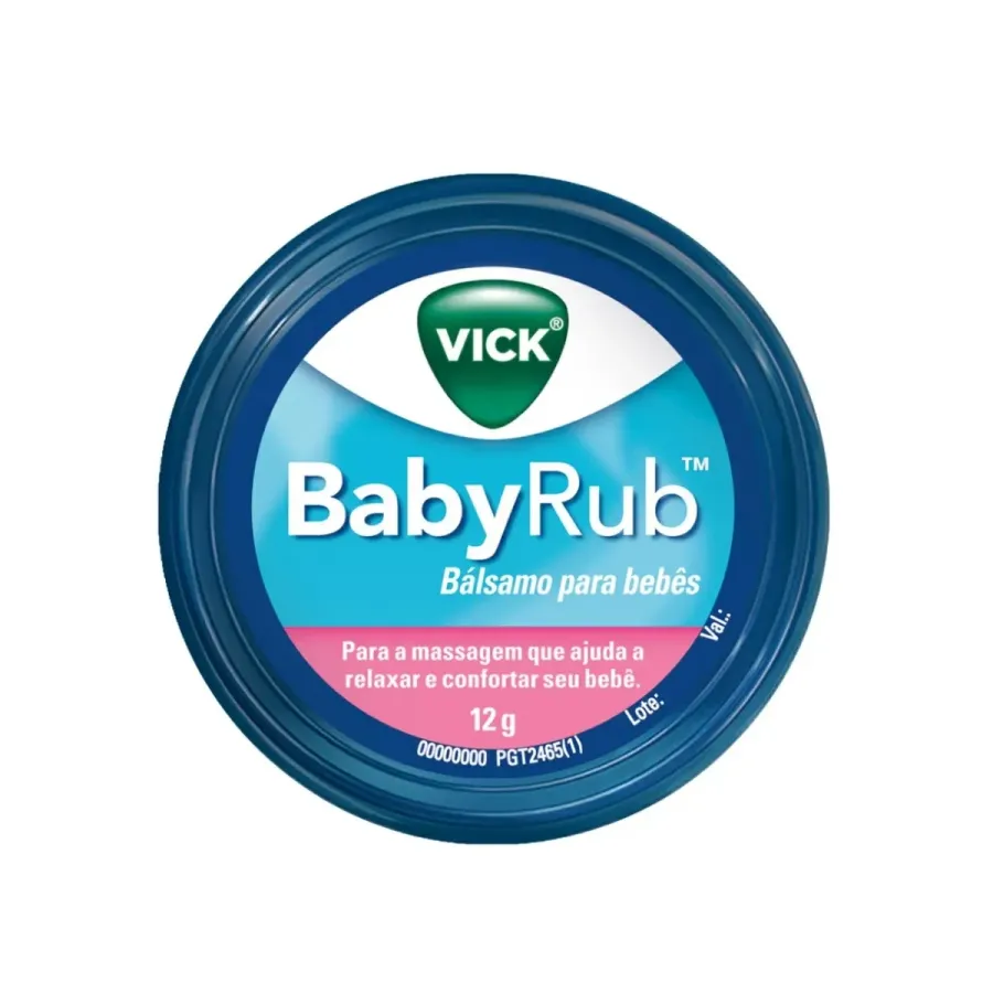 VICK BABYRUB VAPURUB 12GRAMAS