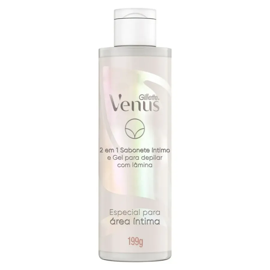 Sabonete Íntimo e Gel Gillette Venus 2 em 1 Skin Care 190ml