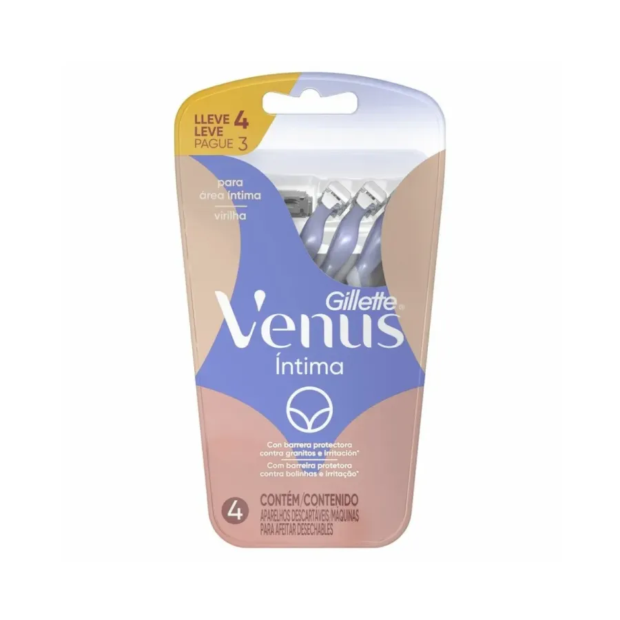 APARELHO BARBEAR VENUS 3 INTIMA C/1UND