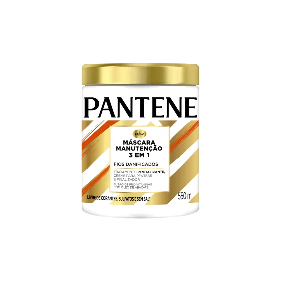 Máscara Capilar de Tratamento Pantene Manutenção 550ml
