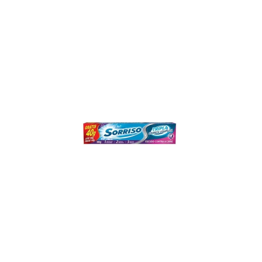 CR DENTAL SORRISO TRIPLA LIMPEZA COMPLETA 180G
