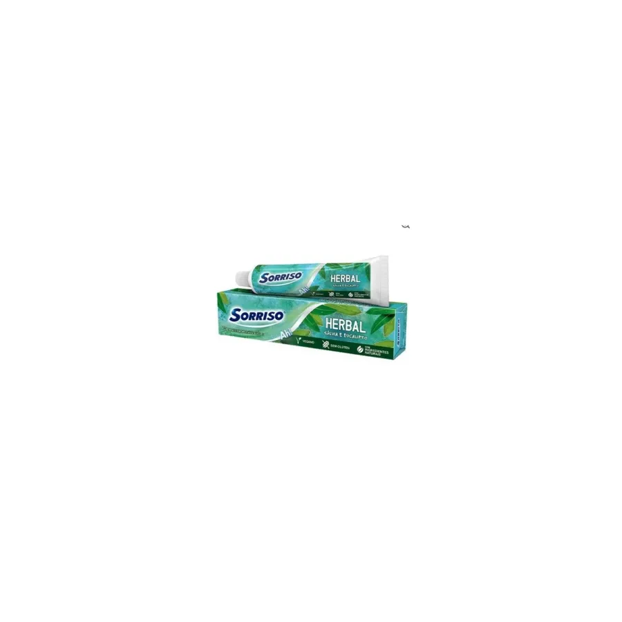 Creme Dental Sorriso Herbal 70g