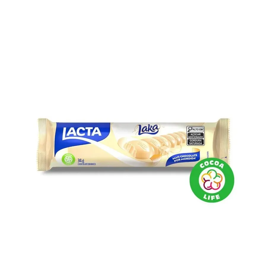 Chocolate Barra Lacta Laka Caramelo