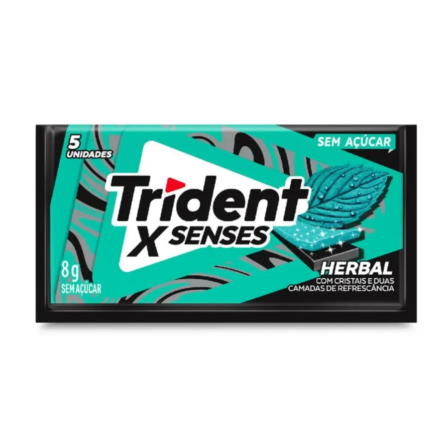 TRIDENT 5S FRESH HERBAL 8G