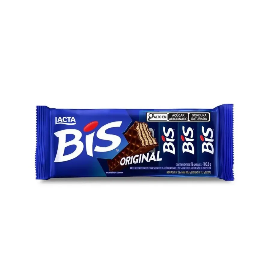 Chocolate Bis Ao Leite 100,8g
