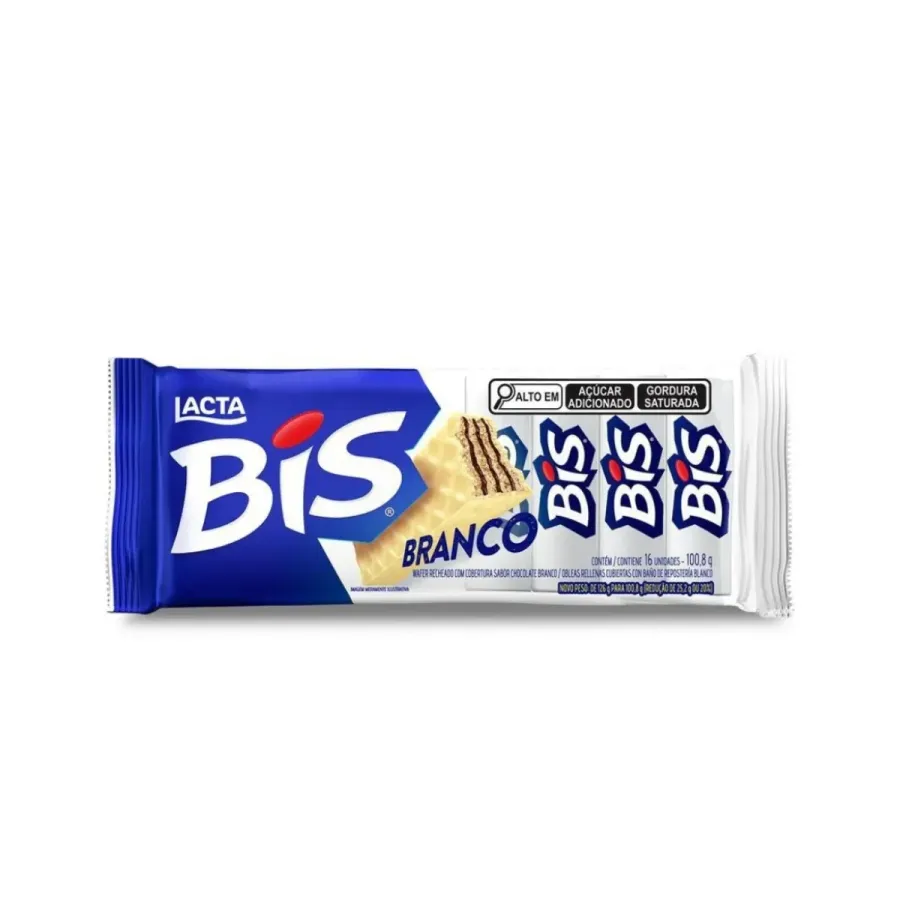 Chocolate Bis Branco 100,8g