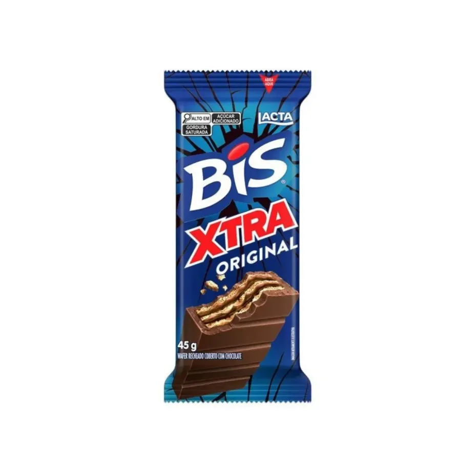Bis Lacta Xtra Ao Leite 45g