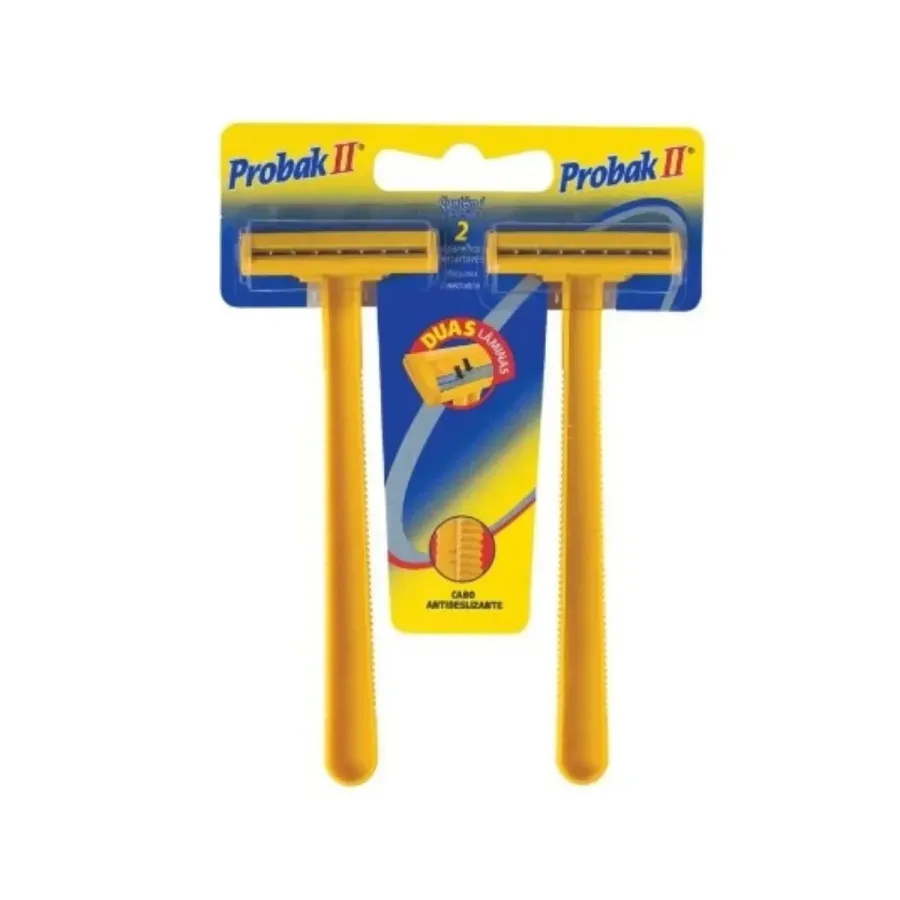 Aparelho de Barbear Descartávelável Gillette Probak Ii 2 Unidades