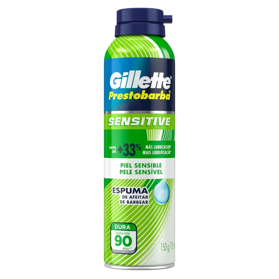 ESPUMA DE BARBEAR GILLETTE 150G SENSITIVE
