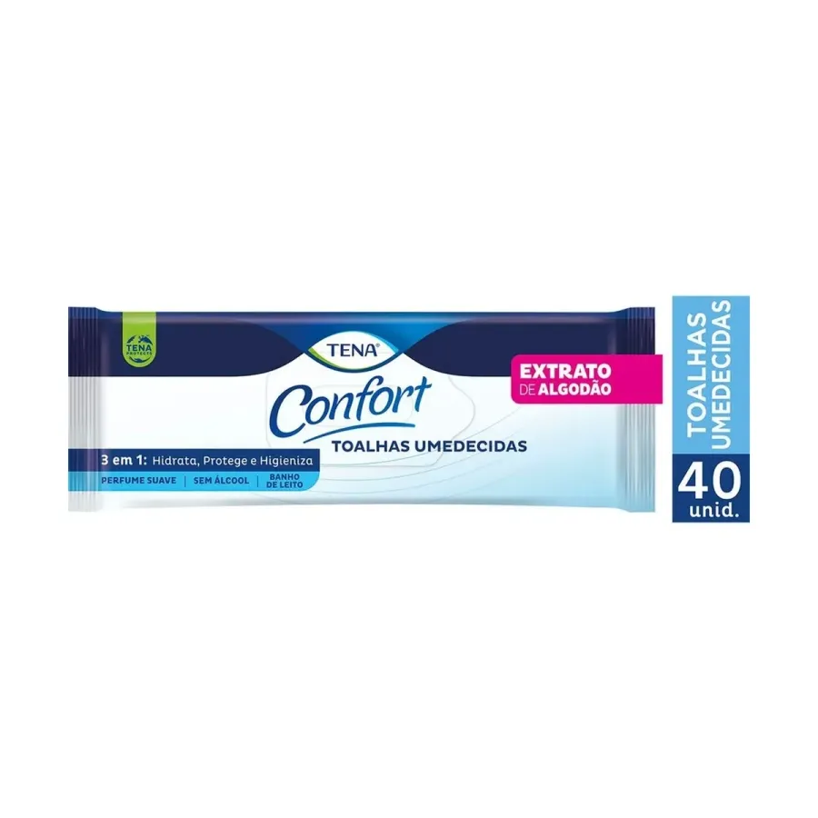 Toalhas Ger Tena Confort Camomila 40 Unidades