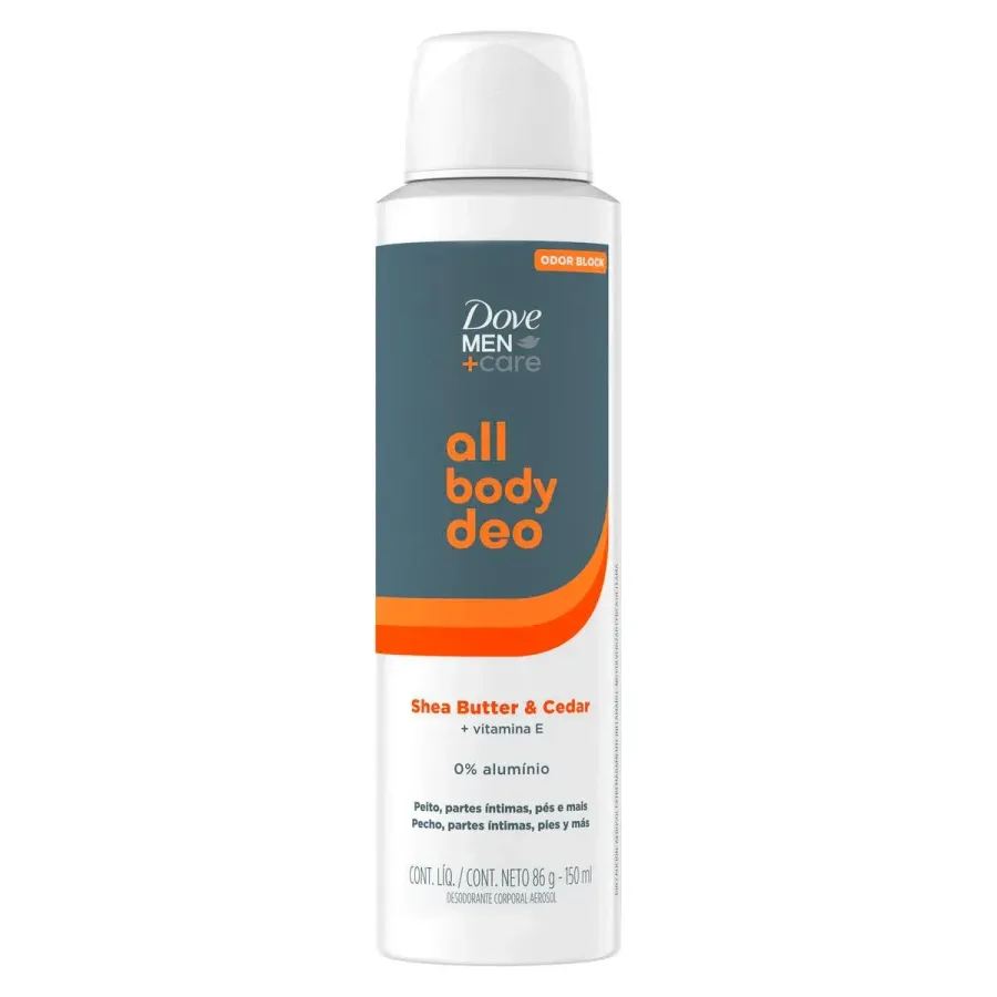 DES CORPORAL AERO DOVE MEN ALL BODY DEO SHEA BUTT/CED 150ML