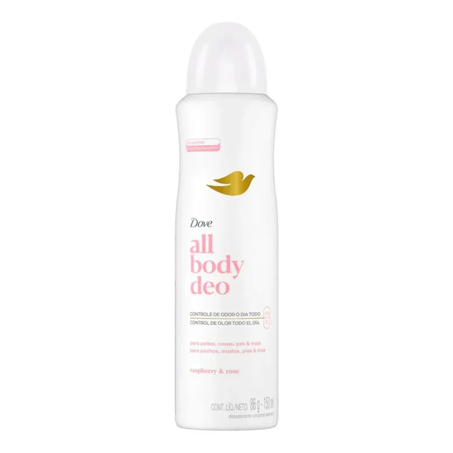 DES CORPORAL AERO DOVE ALL BODY DEO RASPBERRY/ROSE 150ML