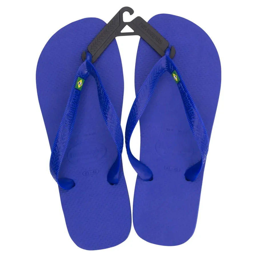 HAVAIANAS BRASIL AZUL NAVAL TAMANHO 41/42