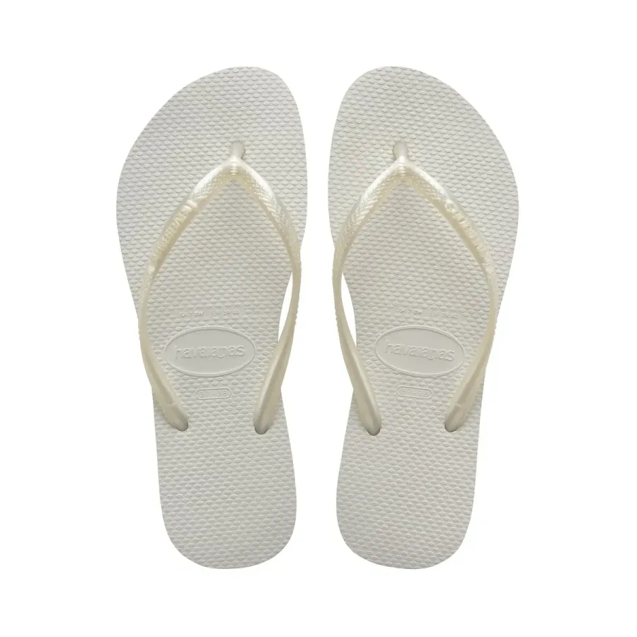 Sandálias Havaianas Slim Branco Tamanho 39/40 40 Unidades