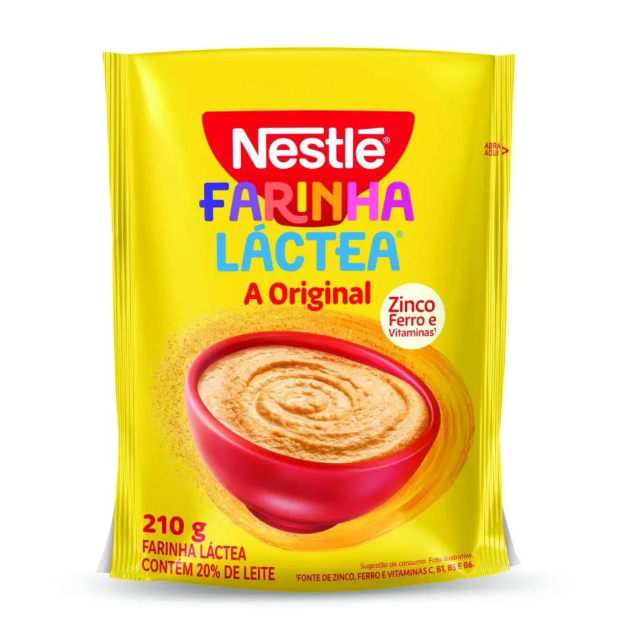FARINHA LACTEA NESTLE 210G SACHE