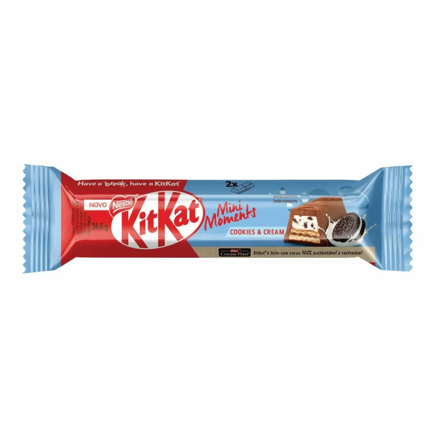 KIT KAT 34,6G MINIMOMENTS COOKIES&CREM