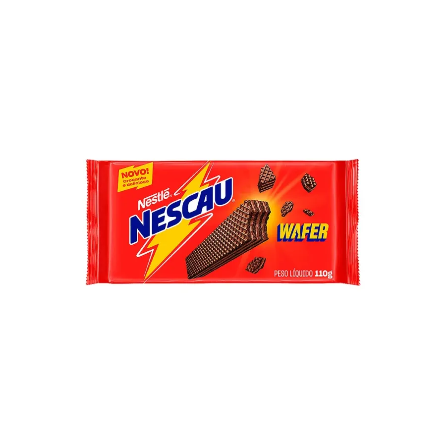 Biscoito Nestle Wafer Nescau 110g
