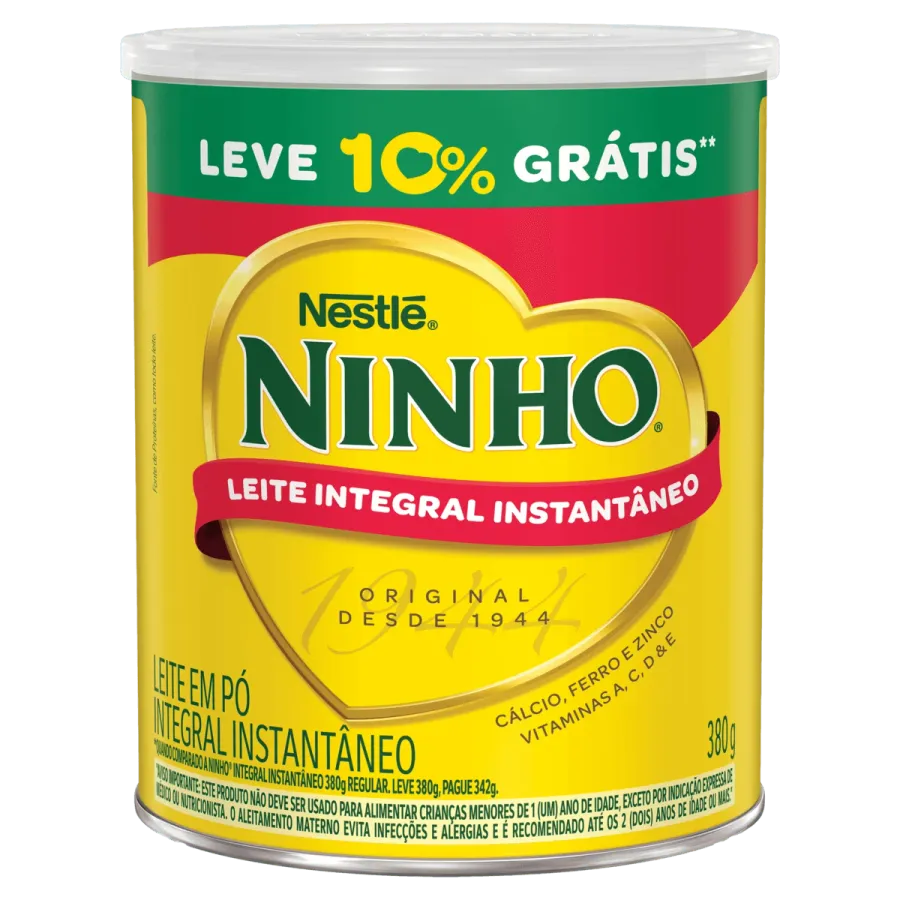 Leite Po Ninho Integral Instant 380g