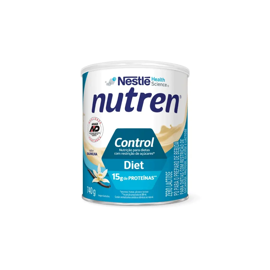 NUTREN CONTROL SABOR BAUNILHA 740G