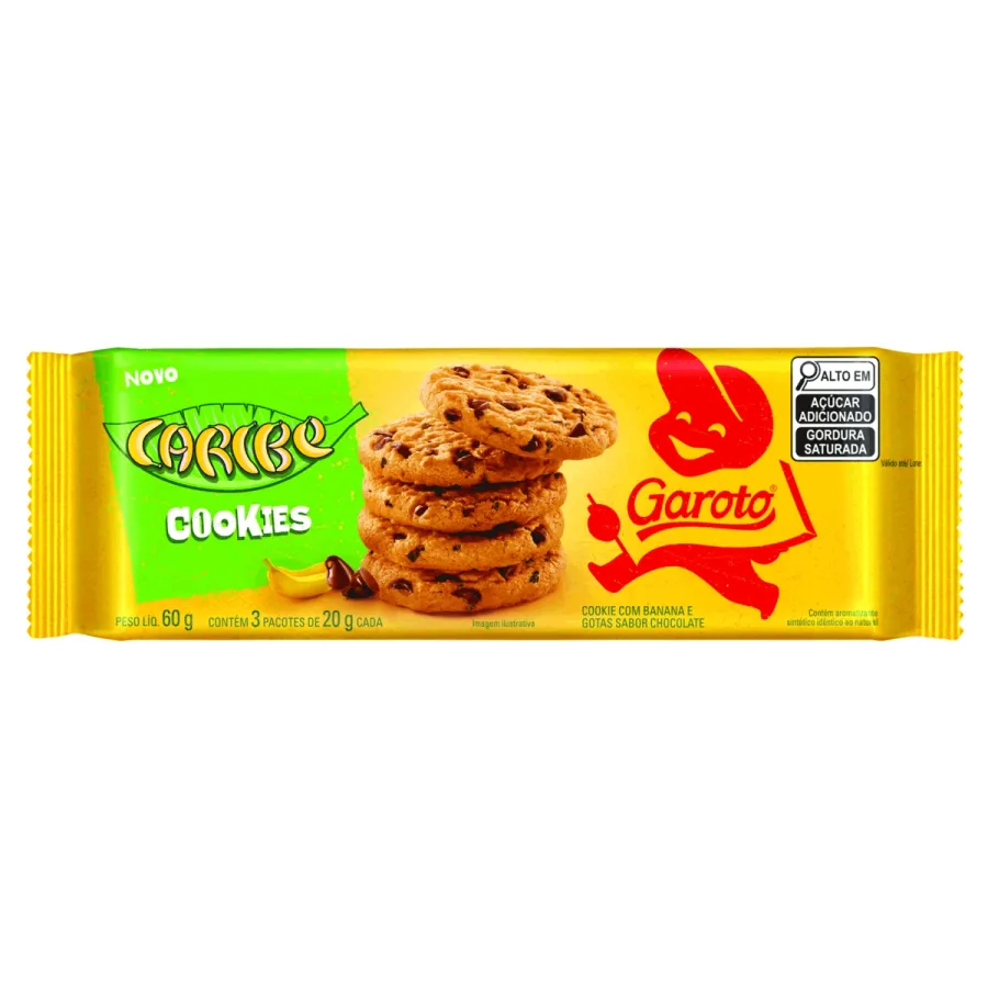Cookie Garoto Caribe 60g