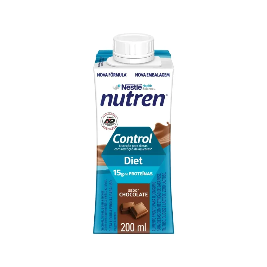 Complemento Alimentar Líquido Nutren Control Chocolate Diet 200ml