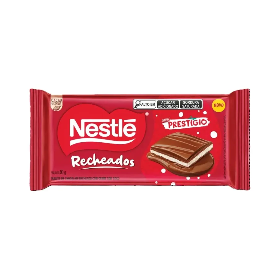 Nestlé Prestígio Recheado Tablete 90g