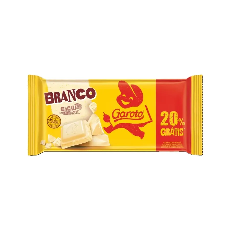 Chocolate Branco Garoto 80g