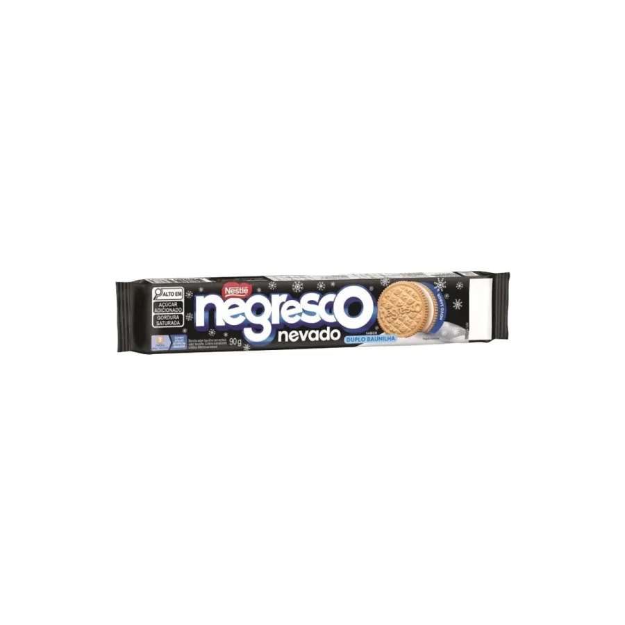 Biscoito Negresco Nevado Baunilha 90g