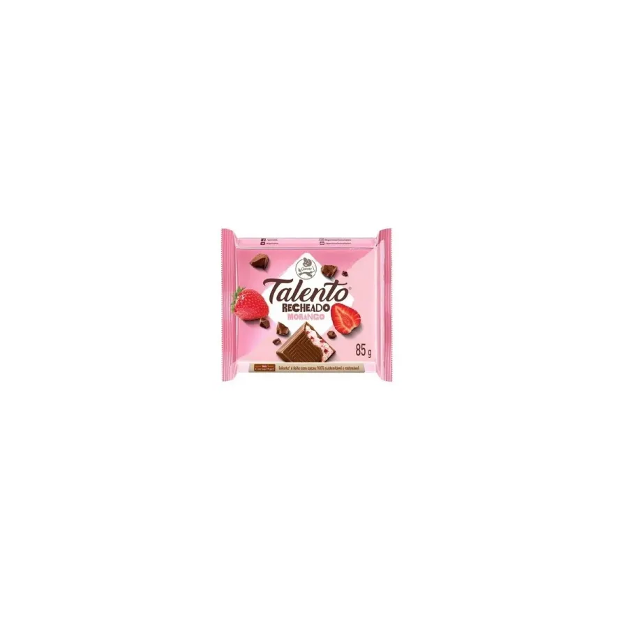 Chocolate Talento 85g Morango