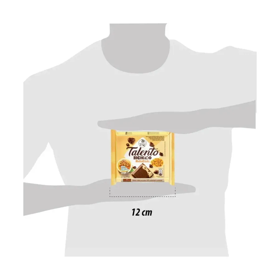 CHOCOLATE TALENTO 85GR MARACUJA