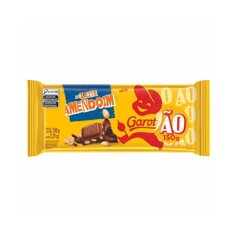Chocolate Garotão Amendoim 150g
