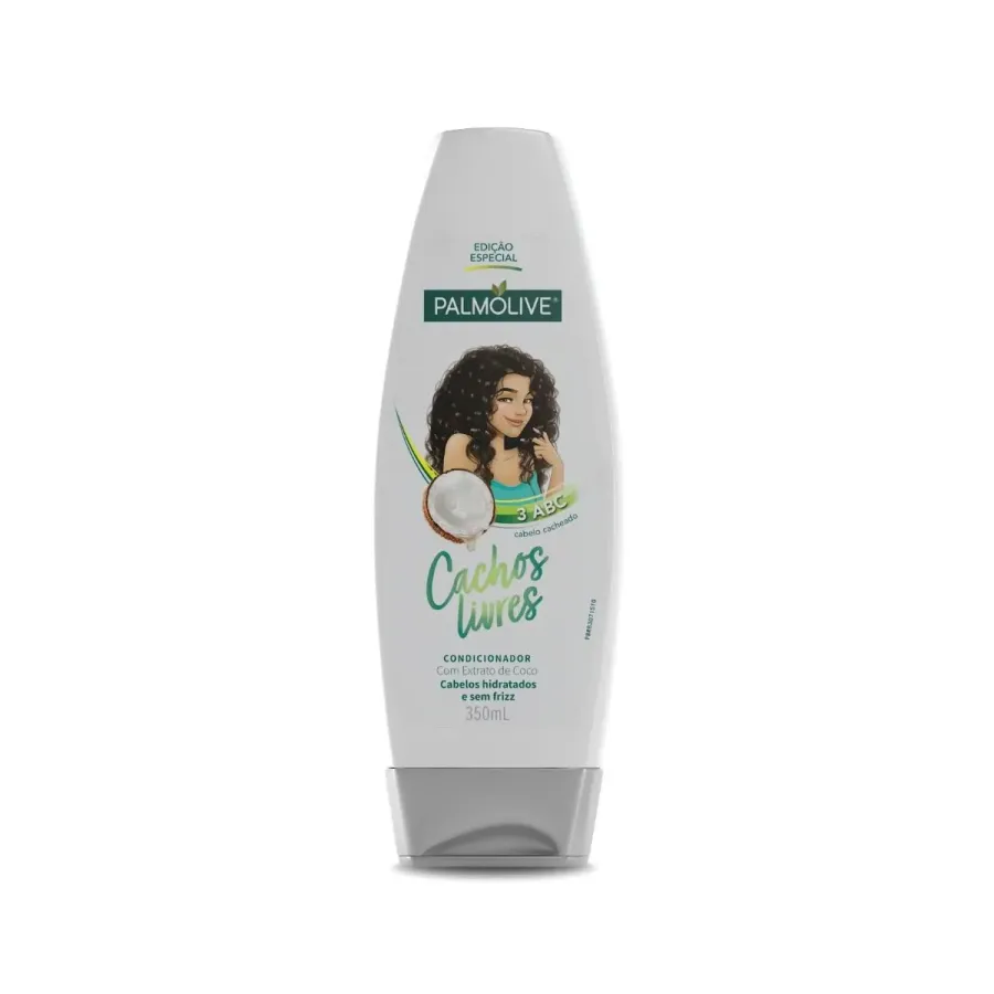COND PALMOLIVE 350ML CACHOS LIVRES COCO