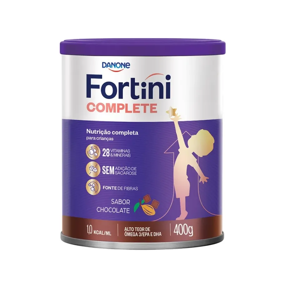 Suplemento Alimentar Infantil Fortini Complete Chocolate 400g