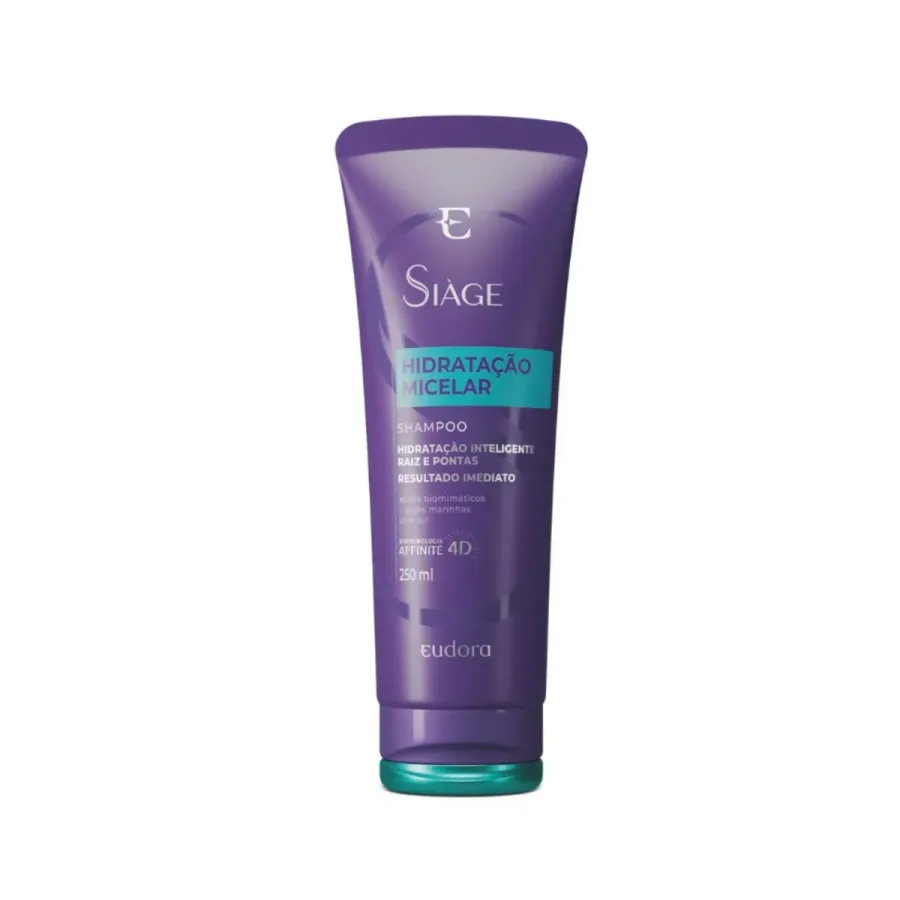 Shampoo Eudora Siage Hidratação Micelar 250ml