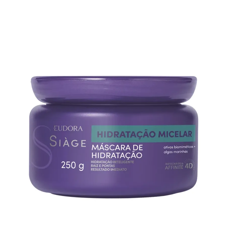 Máscara Capilar Eudora Siàge Hidratação Micelar 250g
