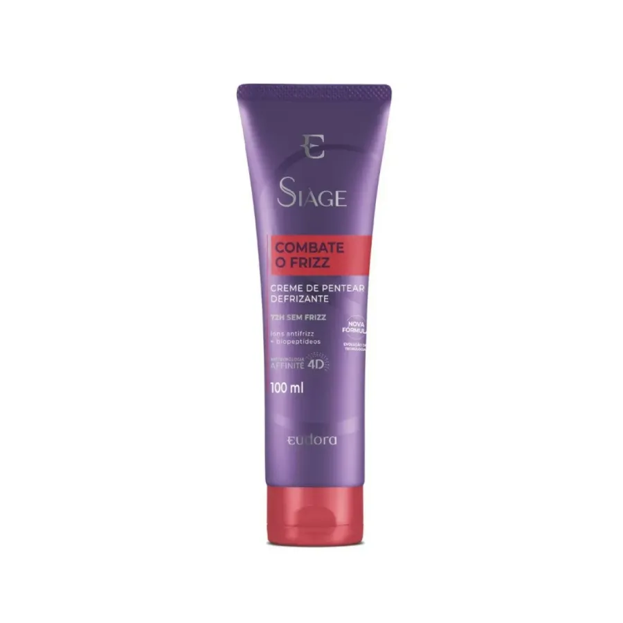 Creme para Pentear Eudora Desfrizante Siàge Combate o Frizz 100ml