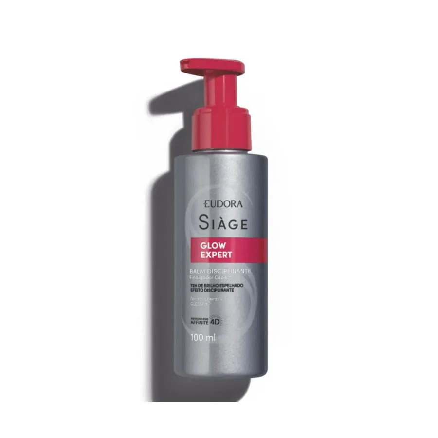 Balm Disciplinante Eudora Siàge Flor das Geleiras Glow Expert 100ml