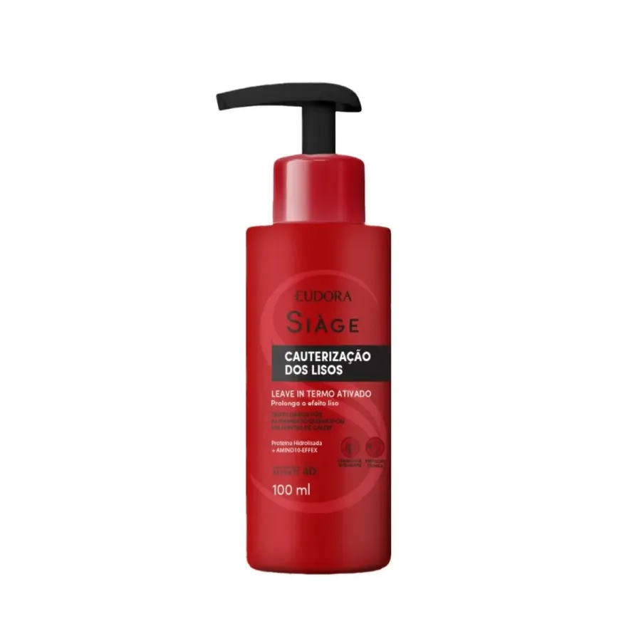 Leave-In Capilar Eudora Siage Cauterização dos Lisos 100ml