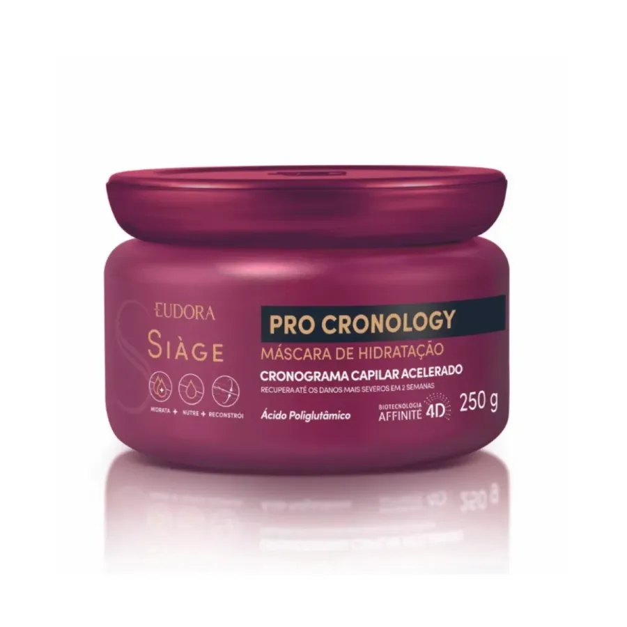 Máscara de Hidratação Capilar Eudora Siàge Pro Cronology 250g