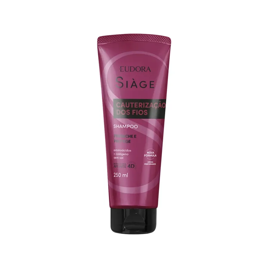 Shampoo Eudora Siàge Cauterização dos Fios 250ml