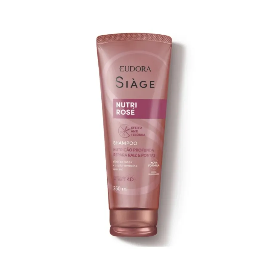 Shampoo Eudora Siàge Nutri Rosé 250ml