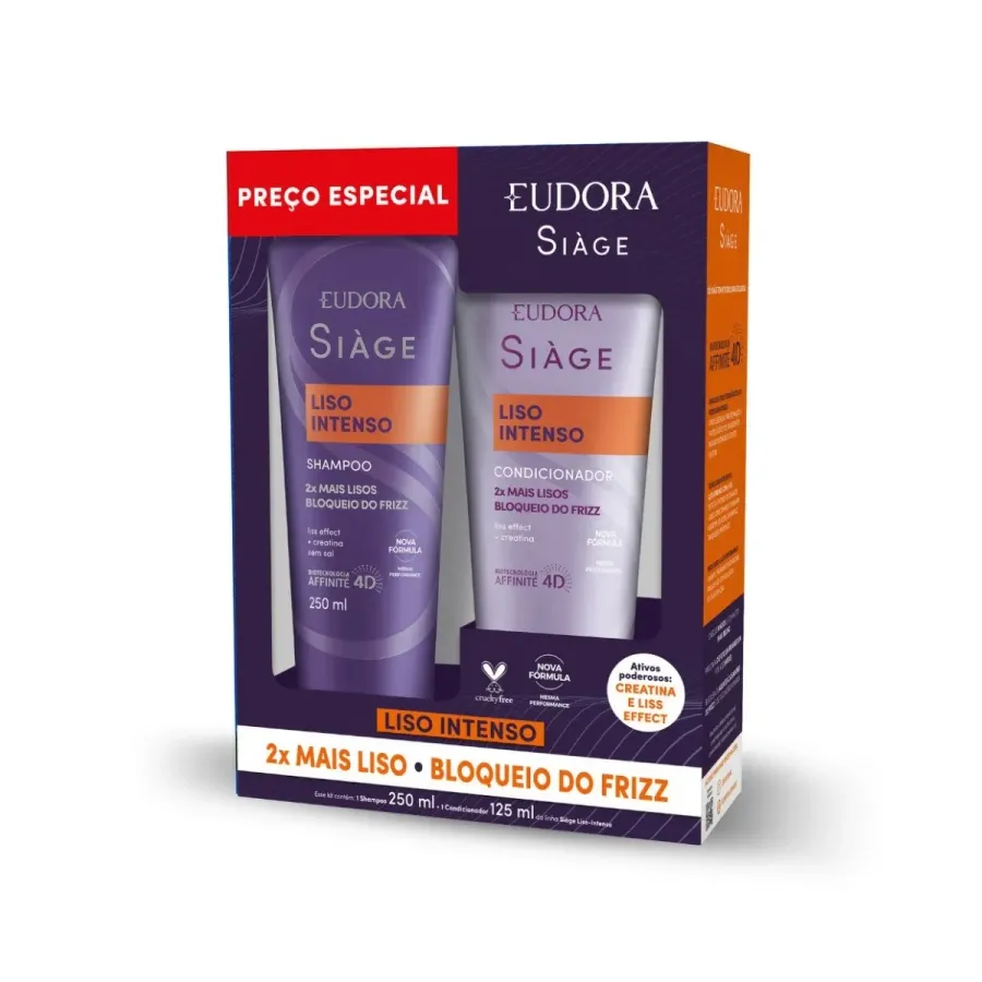 KIT SIAGE SH+COND LISO INTENSO