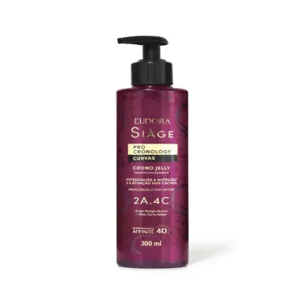 Gelatina Modeladora Capilar Eudora Siàge Pro Cronology Curvas 300ml